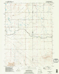 Robb Draw 1990 topographic map thumbnail