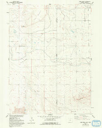 Robb Draw 1960 topographic map thumbnail