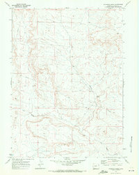 Roberson Creek 1969 topographic map thumbnail