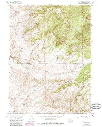 Rock Creek 1964 topographic map thumbnail