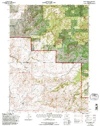 Rock Creek 1992 topographic map thumbnail