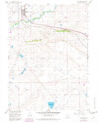 Rock River 1955 topographic map thumbnail