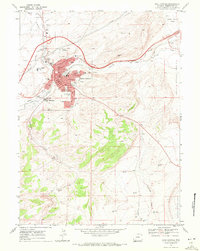 Rock Springs 1968 topographic map thumbnail