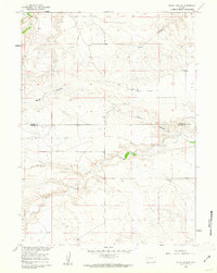Rocky Hollow 1960 topographic map thumbnail