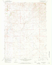 Rogers Creek 1968 topographic map thumbnail