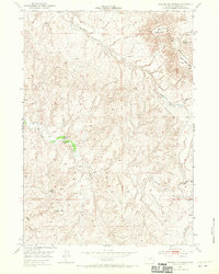 Rolling Pin Ranch 1953 topographic map thumbnail