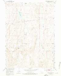 Rongis Reservoir 1952 topographic map thumbnail