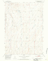 Rongis Reservoir SE 1952 topographic map thumbnail