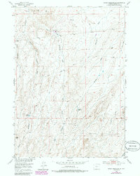 Rongis Reservoir SE 1952 topographic map thumbnail