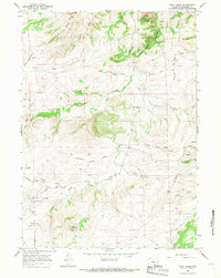 Root Creek 1964 topographic map thumbnail