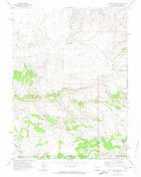 Rotten Springs 1970 topographic map thumbnail