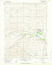 Round Top Lake 1961 topographic map thumbnail
