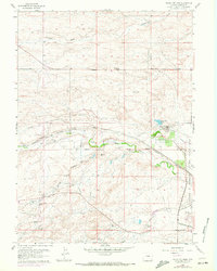 Round Top Lake 1961 topographic map thumbnail
