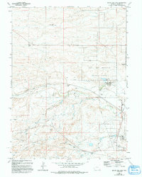 Round Top Lake 1961 topographic map thumbnail