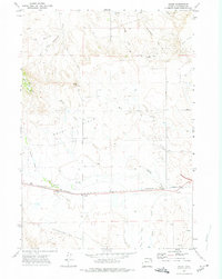 Rozet 1971 topographic map thumbnail