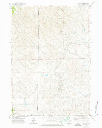 Rozet NE 1971 topographic map thumbnail