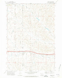Rozet SE 1971 topographic map thumbnail
