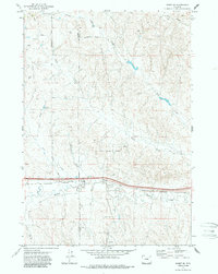 Rozet SE 1971 topographic map thumbnail