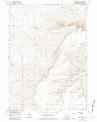 Ruby Knolls 1966 topographic map thumbnail