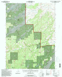 Saddleback Mtn 1992 topographic map thumbnail