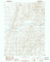 Sage 1985 topographic map thumbnail