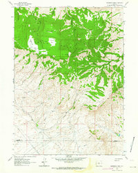 Sagebrush Park 1962 topographic map thumbnail