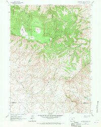 Sagebrush Park 1962 topographic map thumbnail
