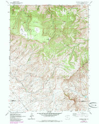 Sagebrush Park 1962 topographic map thumbnail