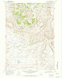 Salt Canyon 1968 topographic map thumbnail