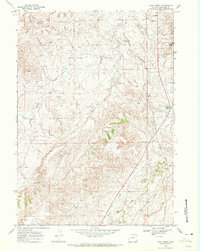Salt Creek 1968 topographic map thumbnail