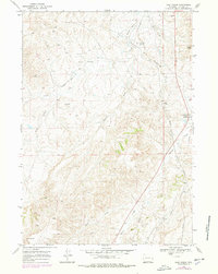 Salt Creek 1968 topographic map thumbnail
