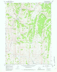 Salt Flat 1967 topographic map thumbnail