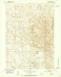 Sand Draw 1953 topographic map thumbnail