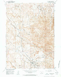 Sand Draw 1958 topographic map thumbnail