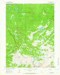 Sand Lake 1961 topographic map thumbnail