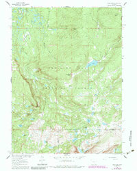 Sand Lake 1961 topographic map thumbnail