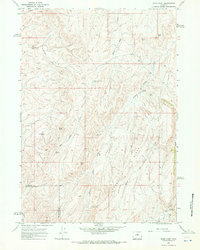 Sand Point 1966 topographic map thumbnail