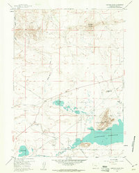 Sanford Ranch 1959 topographic map thumbnail