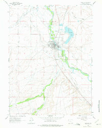 Saratoga 1961 topographic map thumbnail
