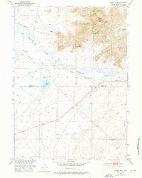 Savage Peak 1951 topographic map thumbnail