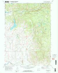 Scab Creek 1968 topographic map thumbnail