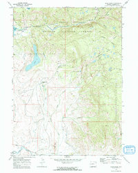 Scab Creek 1968 topographic map thumbnail