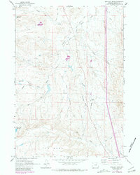Schlicht Draw 1961 topographic map thumbnail