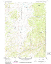 School Section Mountain 1964 topographic map thumbnail