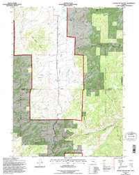 School Section Mtn topographic map thumbnail