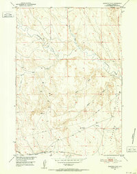 Schuster Flats 1951 topographic map thumbnail