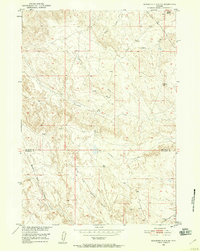 Schuster Flats NE 1951 topographic map thumbnail