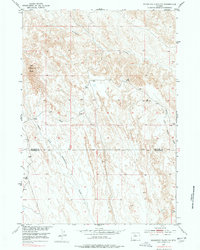 Schuster Flats NW 1951 topographic map thumbnail