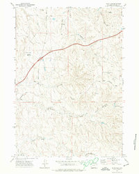 Scott Dam 1971 topographic map thumbnail