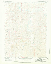 Seaverson Reservoir 1966 topographic map thumbnail